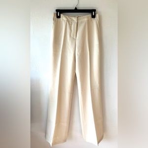 Italian Wool Crepe Trousers, Fully Lined, Brand New With Tags